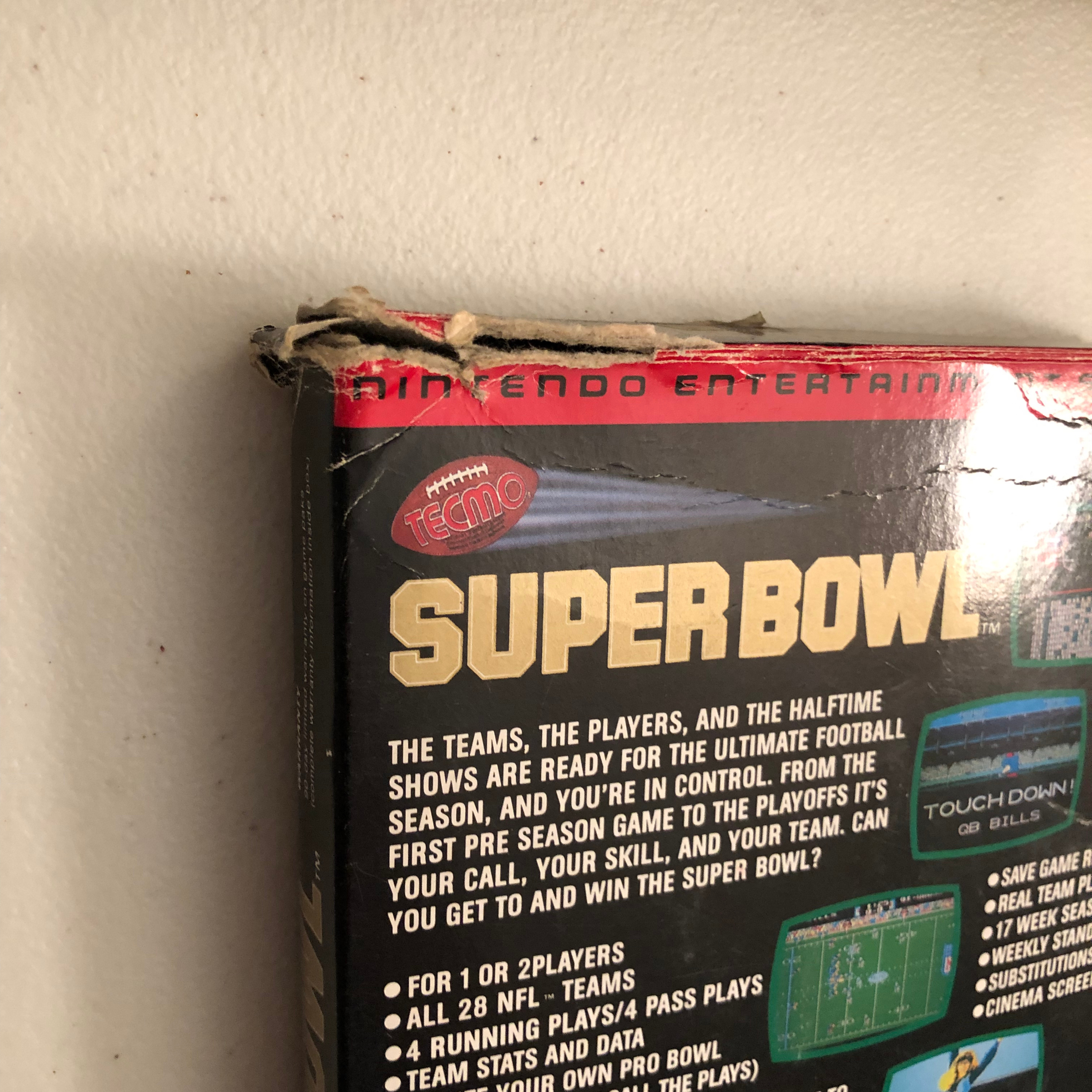 Tecmo Super Bowl CIB Complete - Nintendo NES