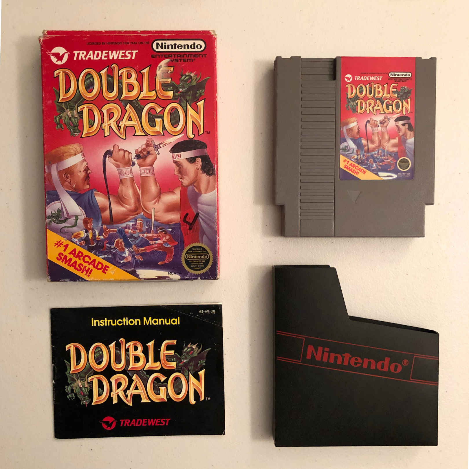 Double Dragon CIB Complete - Nintendo NES