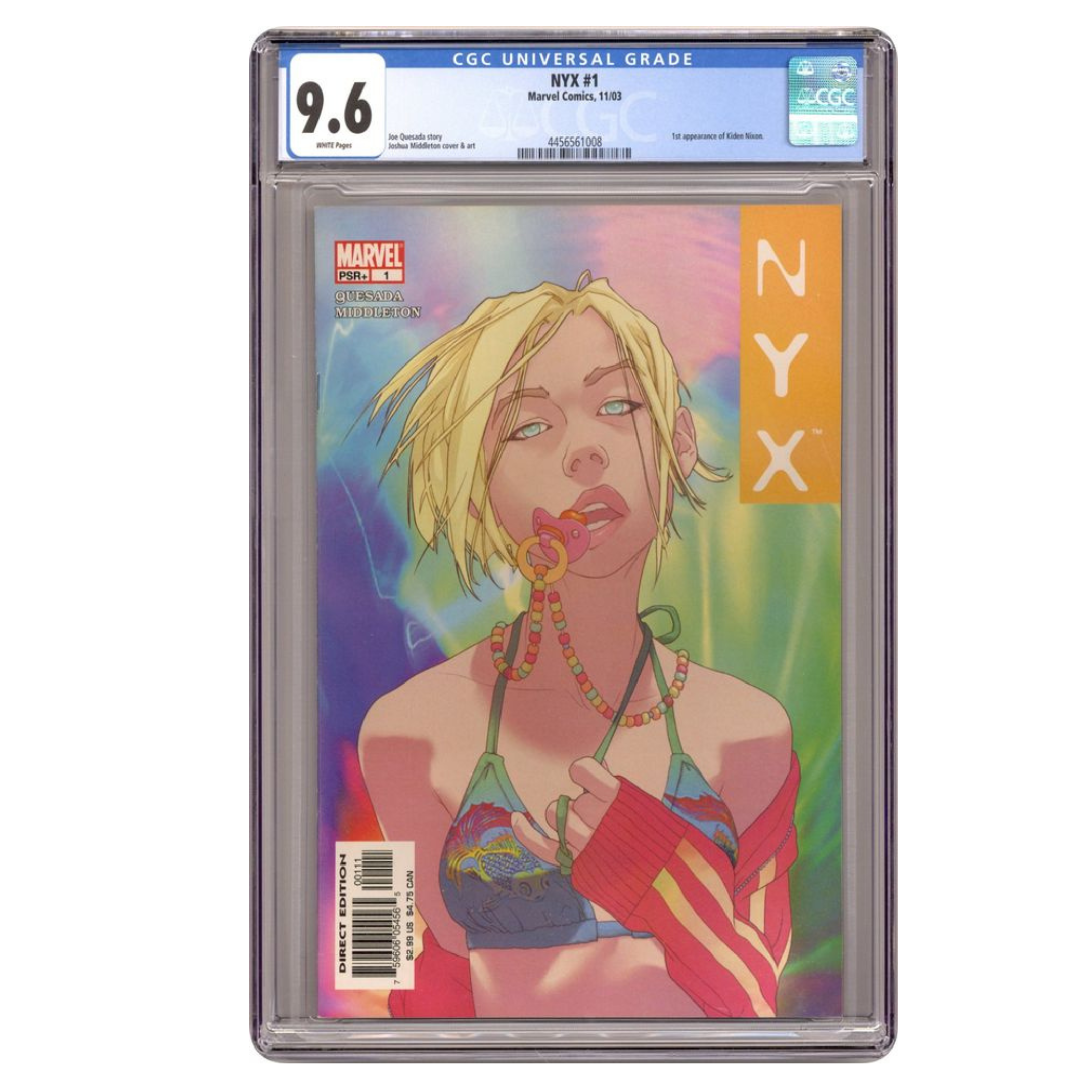 NYX (2003) 1 CGC 9.6