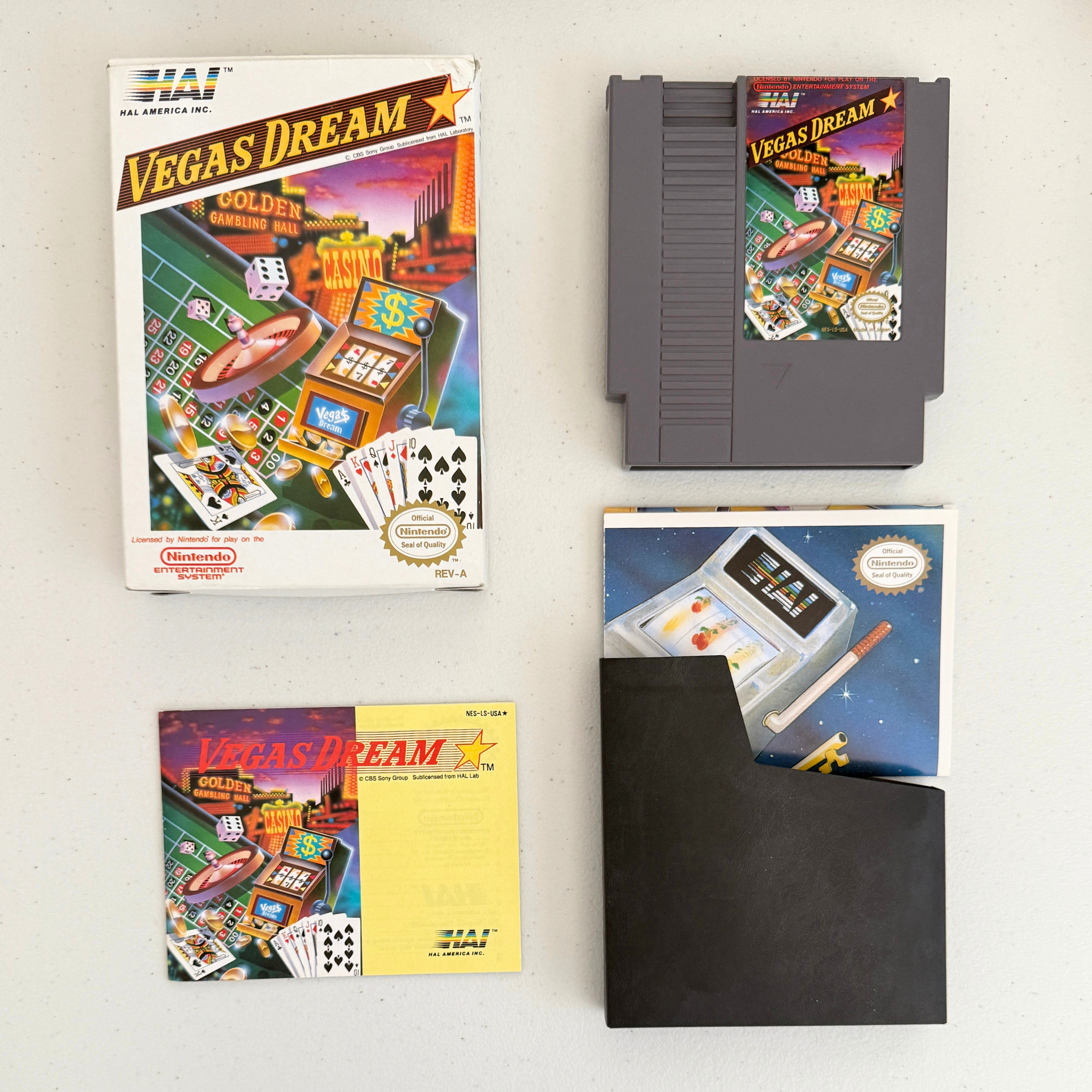 Vegas Dream CIB - Nintendo NES