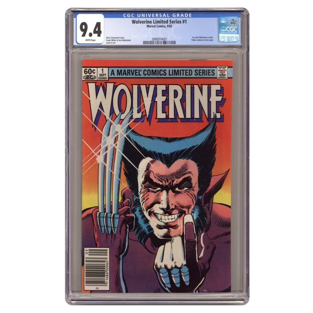 Wolverine (1982 Limited Series) 1N CGC 9.4